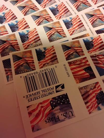 Flag stamps