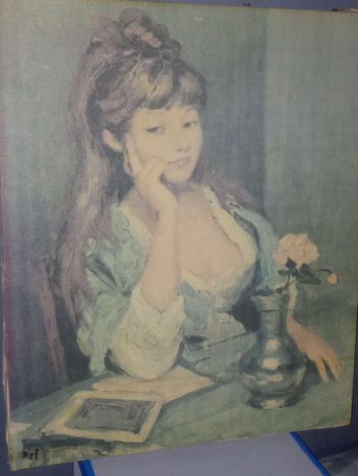 dyf canvas portrait oil painting of Claudine - Mineola, Texas