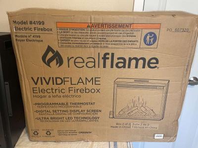 Brand New Real Flame Fire Place With Remote - Thumbnail 3