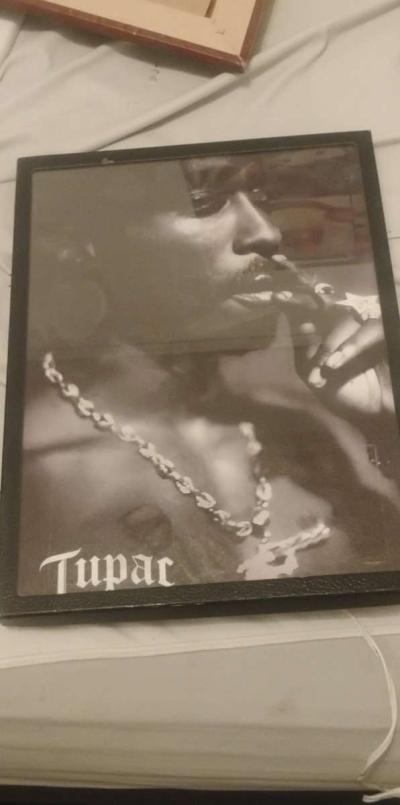 Tupac 8x12 Canvas Wall Art
