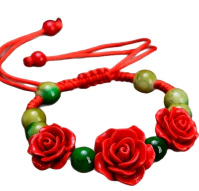 Adjustable Rose Bracelets For Woman