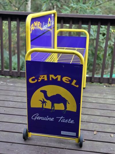 Vintage 1994 Camel Cigarettes Metal Rack Display - Thumbnail 4