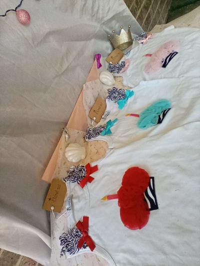 Birthday Girl Tanks Red Teal Lt Pink NWT - Thumbnail 3