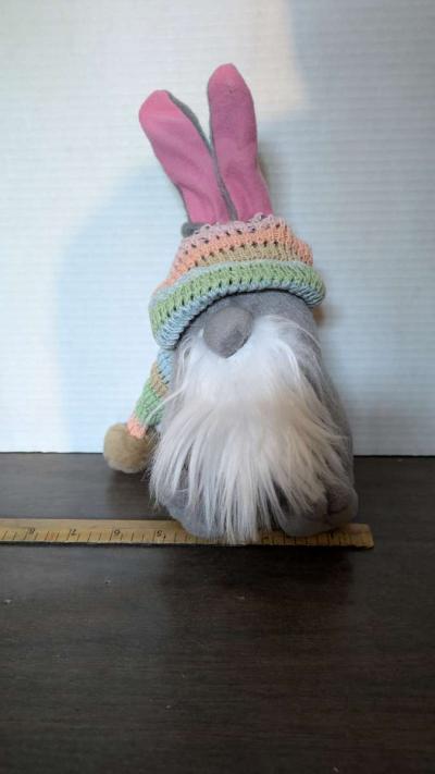 Rare Gnome Rabbit Stuffed Animal With A Rainbow Colored Crot - Phoenix, Arizona
