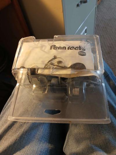 NOS Vtg PENN 350 LEVELINER BAITCASTER RE