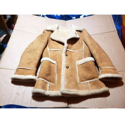 Vintage 70s Sears Leather Shop Mens Split Cowhide Rancher Co - San Antonio, Texas