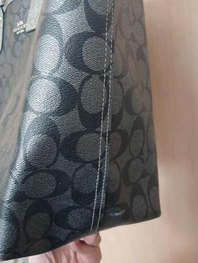 Coach Signature PVC Reversible City Tote - Thumbnail 5