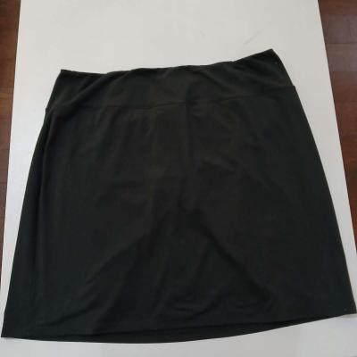 Chic Black Skort for Women Size 24 - Thumbnail 5