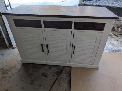 Lark Manor Solid Wood Kitchen Island - Thumbnail 2