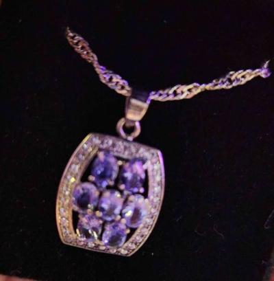 Tanzanite Necklace - Thumbnail 3