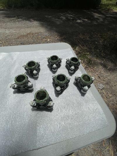 New Koala Bear Flower Pots 7pc - Thumbnail 4