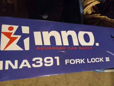 INNO  Fork Lock 3  NEW Universal Roof Mount Bike Rack