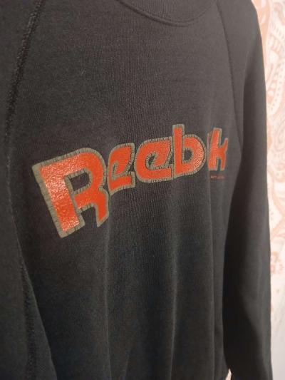 Mens 1986 Vintage Reebok Medium Crewneck Sweater Sweatshirt - Thumbnail 3