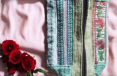 Womens Handcrafted NWT Embroidered Boho Ethnic Style Textile - Thumbnail 6