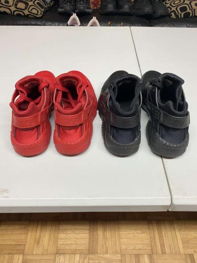 Nike Air Huarache Bundle Black And Red - Thumbnail 3