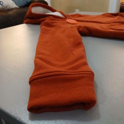 Wonder Nation orange hoodie for kids size L - Thumbnail 3