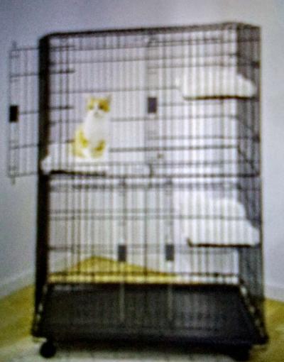 Frisco collapsible wire cage playpen