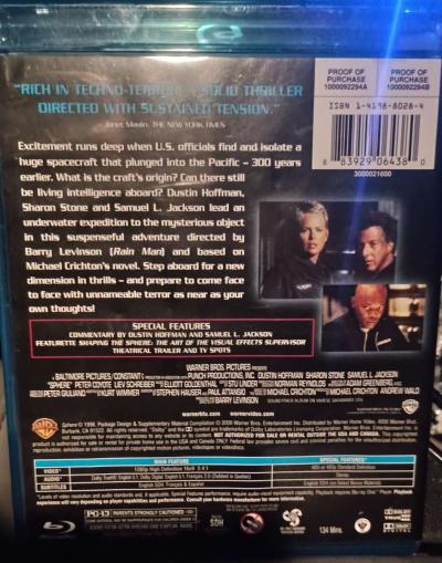 Sphere Bluray - Thumbnail 2