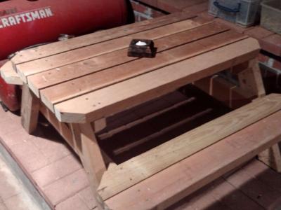 kids mini picnic tables - Thumbnail 3