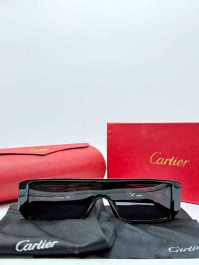 Red Cartier Cheetah Sunglasses - Thumbnail 2