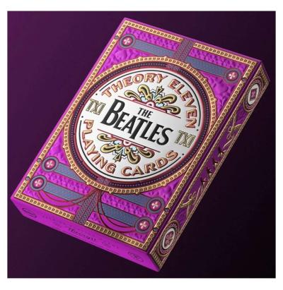 New The Beatles Premium Playing Cards  Pink Deck - Thumbnail 2