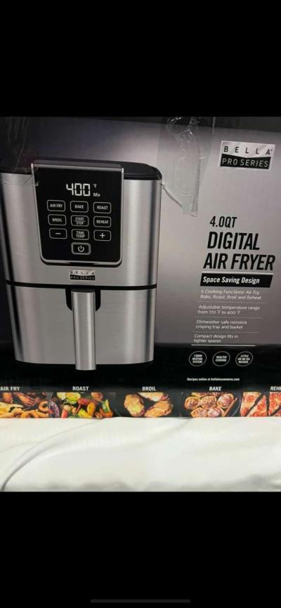 Bella PRO  air fryer 4qt - Thumbnail 2