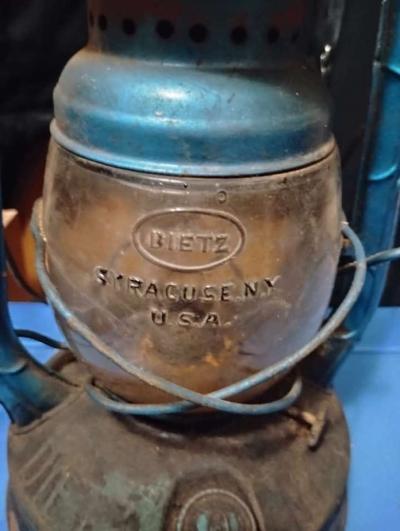 old oil lamp bietz brand - Thumbnail 3