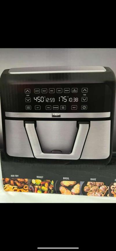 New Open box  bella PRO  9qt Digital Air Fryer with Dual - Thumbnail 2