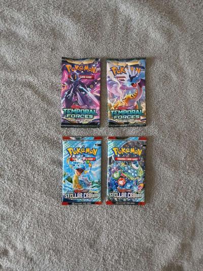 9 Pokemon Trading Cards Booster Packs 10 Cards - Thumbnail 4