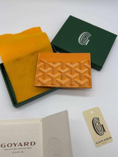 Orange Goyard Card Holder - Corpus Christi, Texas