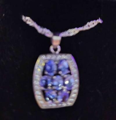 Tanzanite Necklace - Thumbnail 4