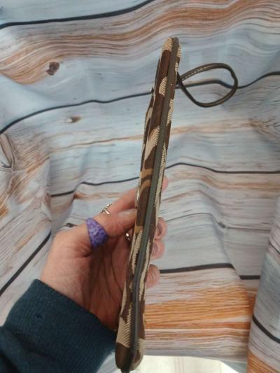 Coach Vintage sateen and leather wristlet - Thumbnail 2