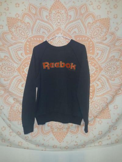 Mens 1986 Vintage Reebok Medium Crewneck Sweater Sweatshirt - Thumbnail 2