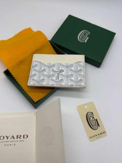 White Goyard Card Holder - Corpus Christi, Texas
