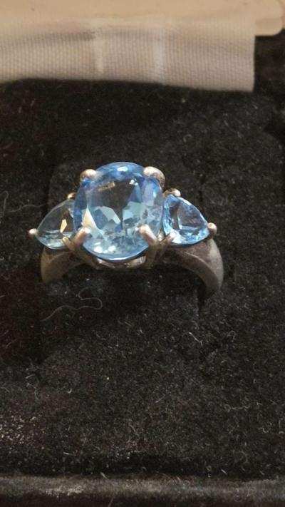 Blue Topaz Ring - Thumbnail 5