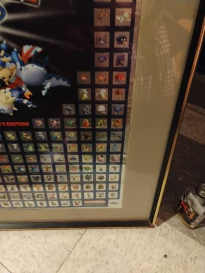 This is an original NMMT Pokmon Stadium 2 Foil Poster - Thumbnail 4
