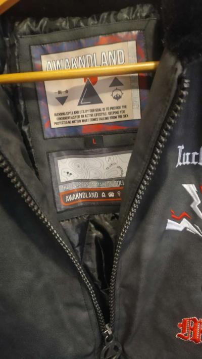 leather jacket Large size - Thumbnail 2