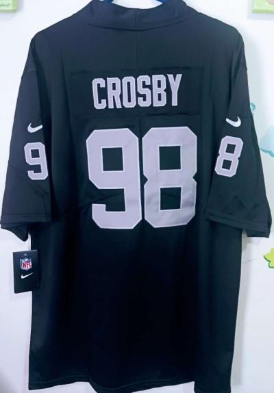 Maxx Crosby Las Vegas Raiders jersey XL or Large Stitched - Thumbnail 2