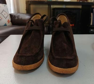 Michael Kors Wedge LaceUp Bootie Ankle Shoes Size 8 - Thumbnail 2