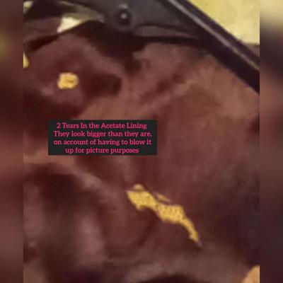 Womens Tissavel France Tan Faux Fur Coat Made in England - Thumbnail 6