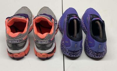 ASICS Gel Evate 2 Brooks Ghost 14 Size 7 half Sneaker Bundle - Thumbnail 4