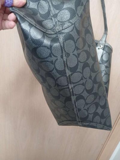 Coach Signature PVC Reversible City Tote - Thumbnail 4