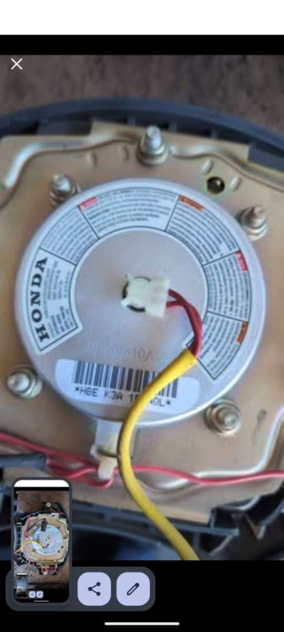 99 Honda Civic Air bag - Thumbnail 2