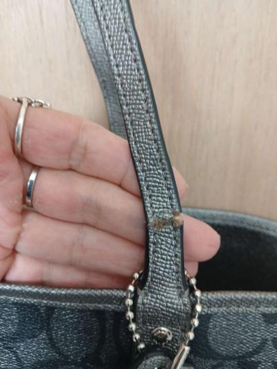 Coach Signature PVC Reversible City Tote - Thumbnail 3