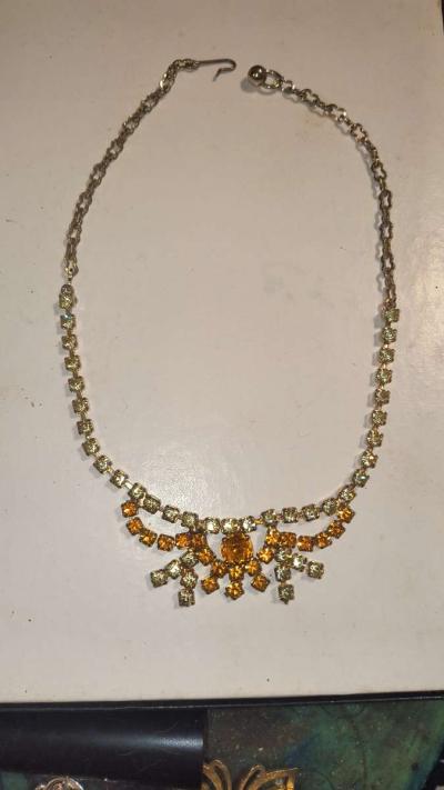 Citrine Gemstone Necklace - Thumbnail 2