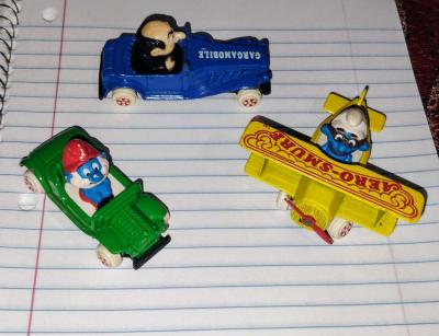 Vintage Smurfs Metalcast collector Toys 1982 - Thumbnail 2