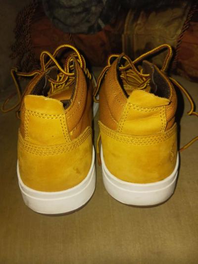 Timberland Davis Square Chukka Casual Shoes Wheat Nubuck Men - Thumbnail 3