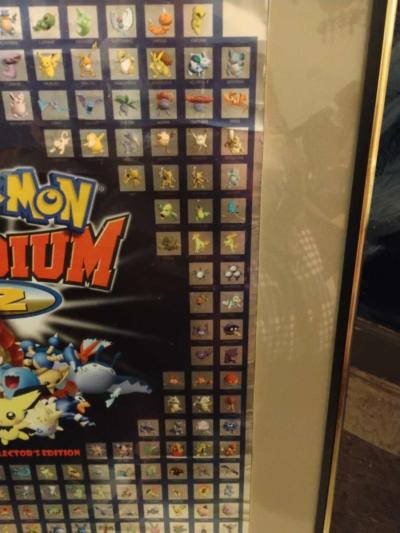 This is an original NMMT Pokmon Stadium 2 Foil Poster - Thumbnail 5