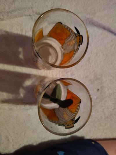 hambuglar glass cups - Thumbnail 2