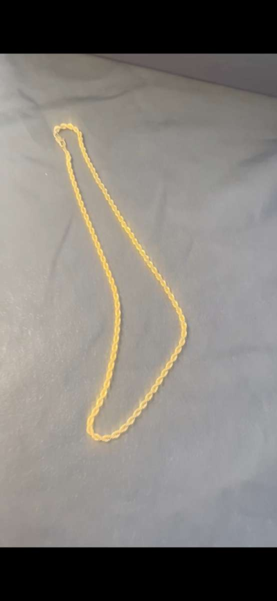 2 New Gold Plated Necklaces - Thumbnail 4